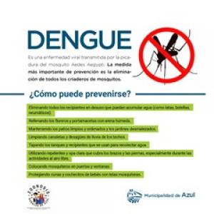 Dengue: continúa la campaña de descacharrización